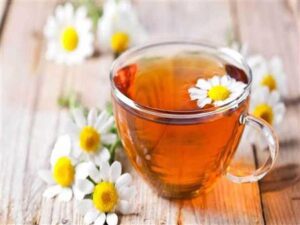 زهور البابونج الطبيعية الطازجة ذات اللون الأصفر والأبيض لعلاج المشاكل الصحية