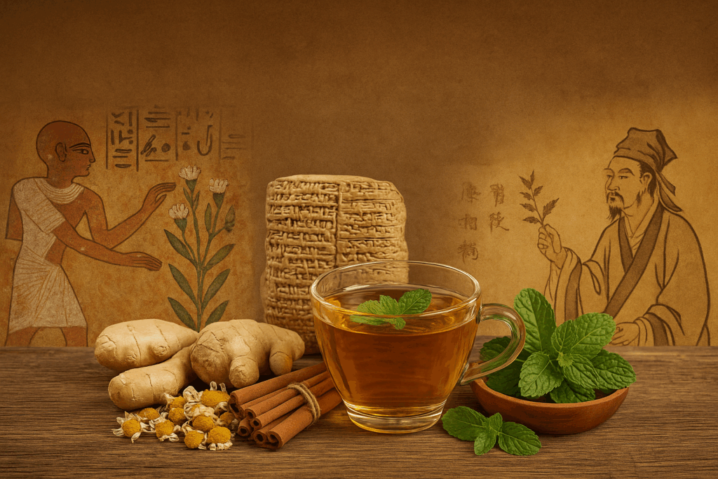 تاريخ التداوي بالأعشاب