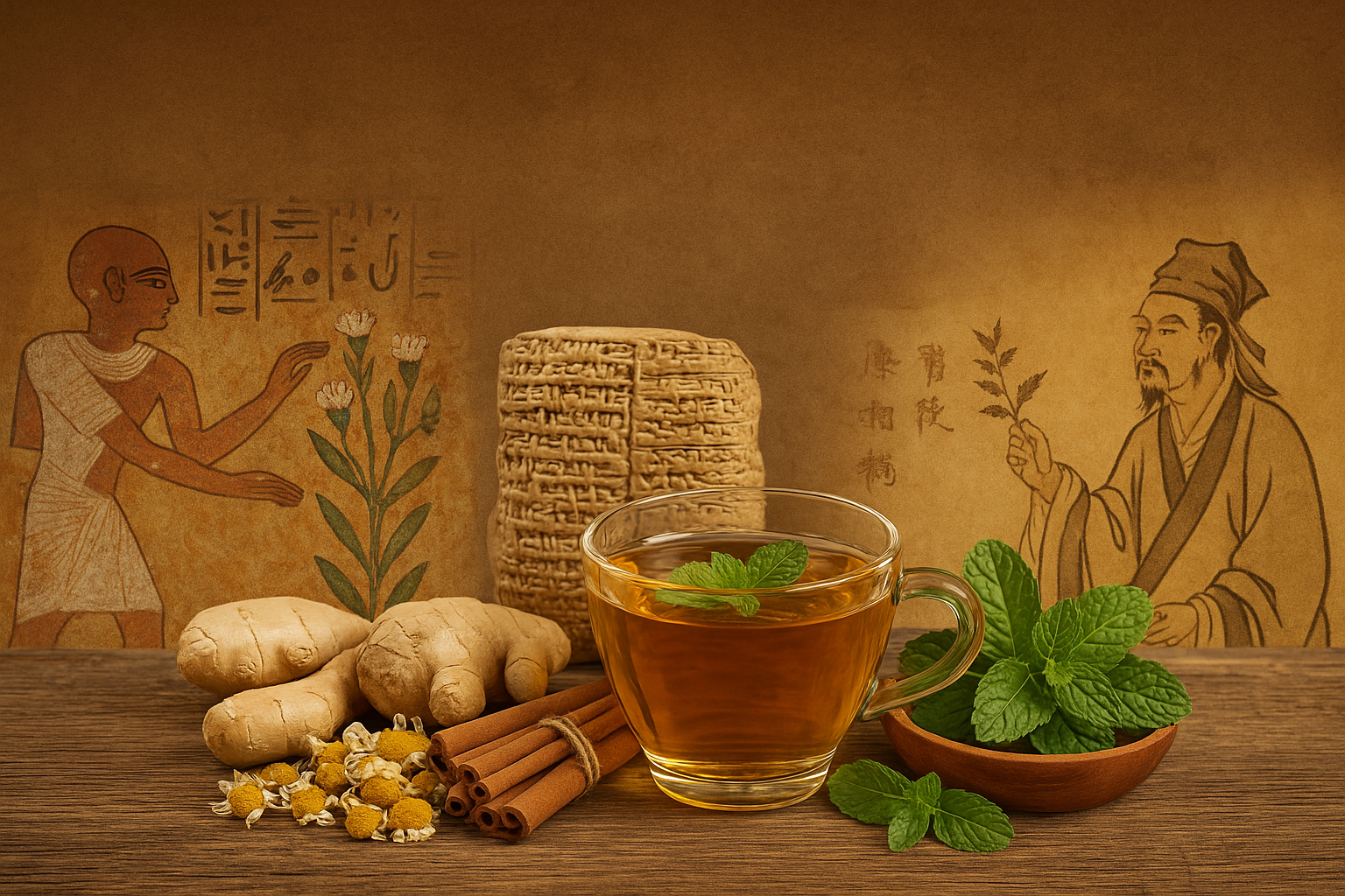 تاريخ التداوي بالأعشاب