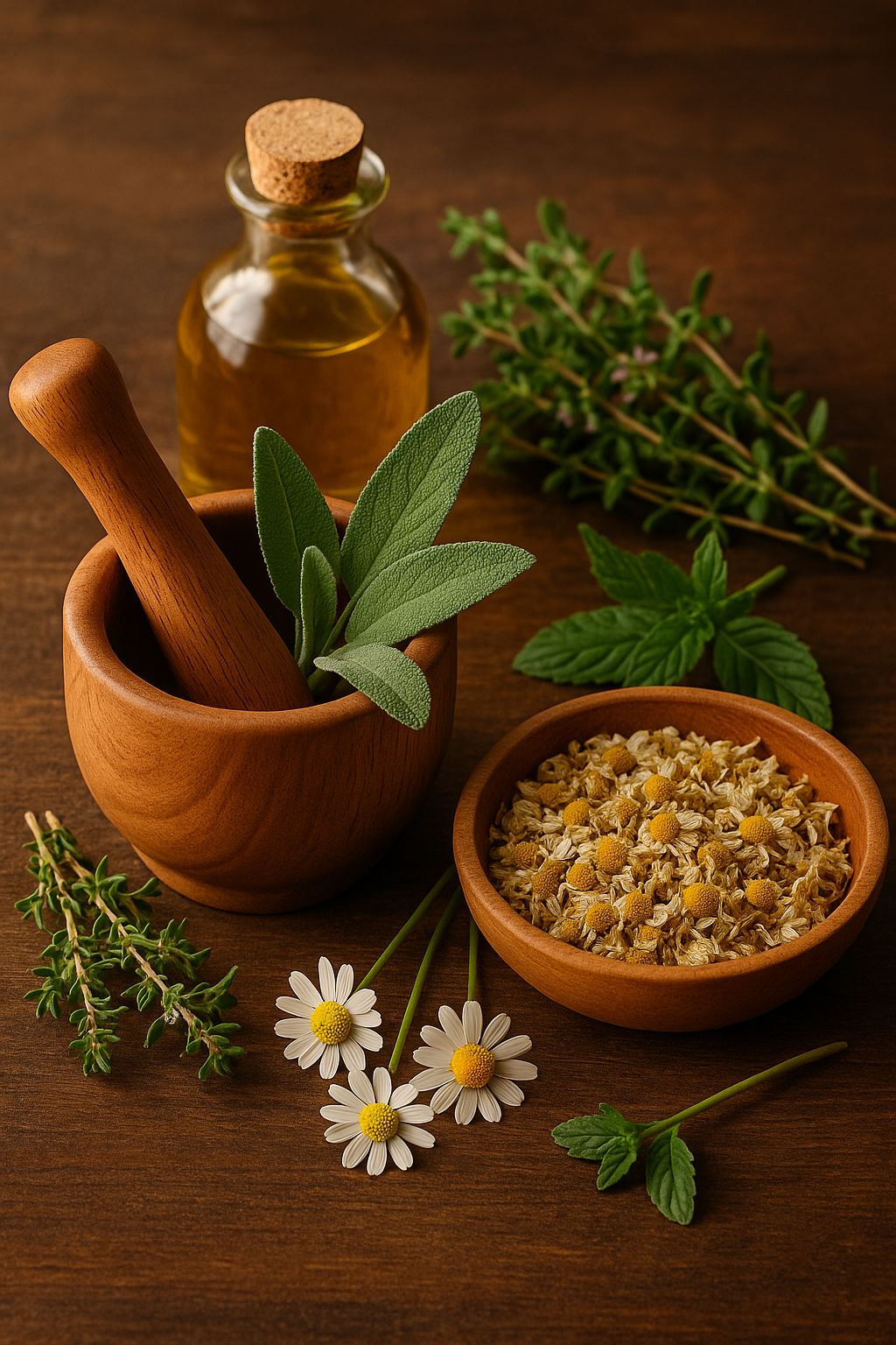 العلاج بالأعشاب الطبية