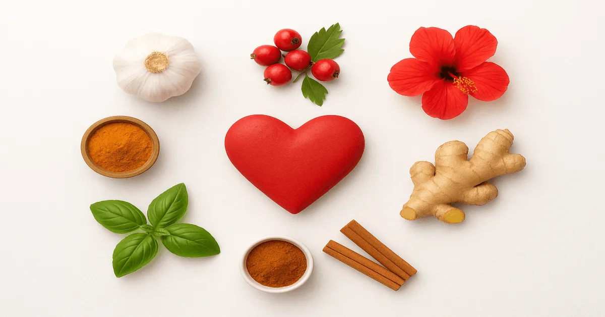 أعشاب طبيعية لتقوية القلب