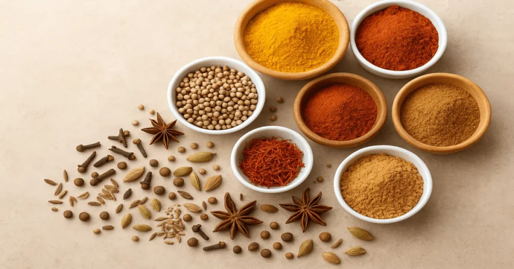 أنواع البهارات