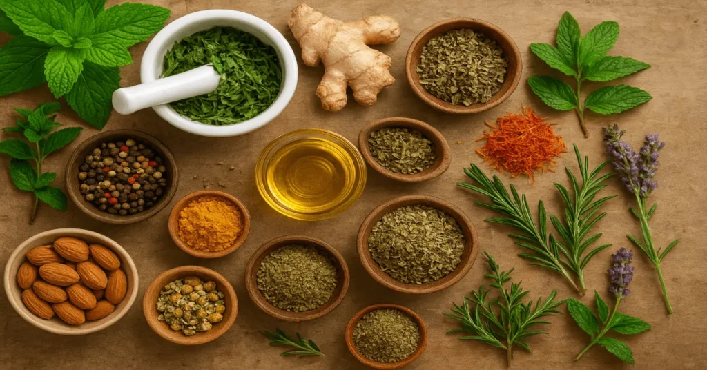 الأعشاب الطبيعية وفوائدها المذهلة