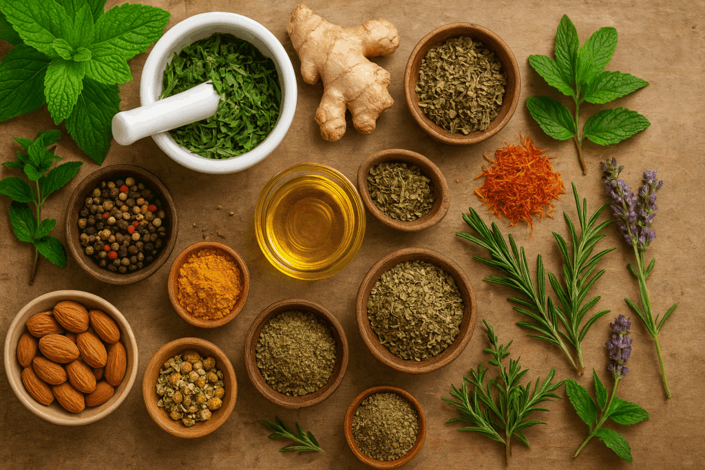 الأعشاب الطبيعية وفوائدها الصحية المذهلة