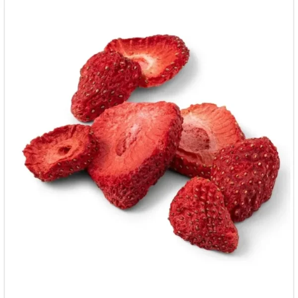 شرائح الفراولة المجففة