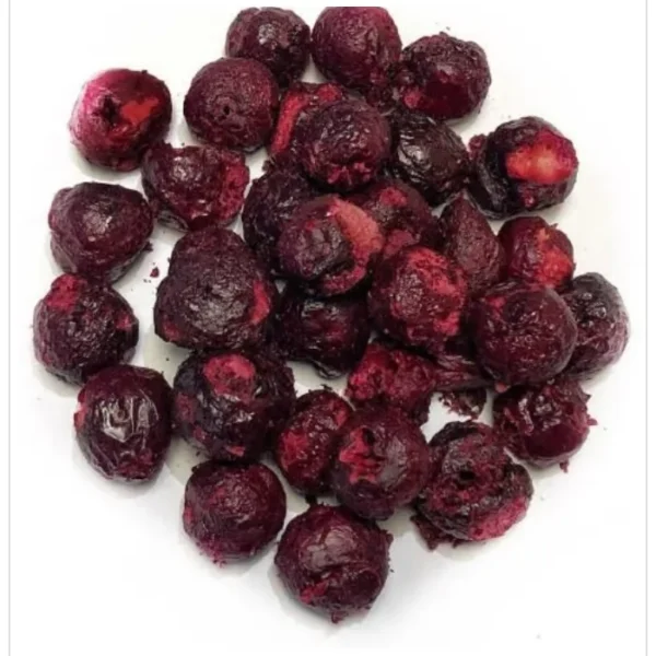 شرائح الكرز المجففة